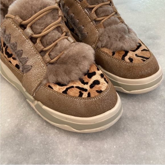 MOU Eskimo sneakers - calf and sheepskin - super warm and comfy - NWOT - Picture 11 of 14